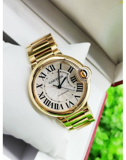 Cartier ballon bleu 33mm yellow gold best sale